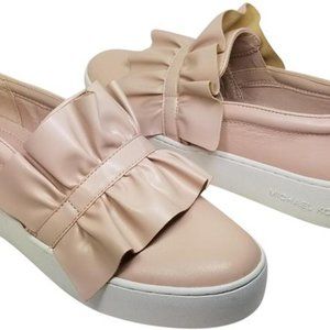 Women's Bella Slip On Ruffle Sneakers by Michael Kors size 6